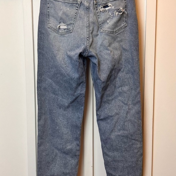Hollister Womens Jeans Ultra High Rise Vintage Straight Distressed 7 R 28W x 27L - Picture 10 of 11